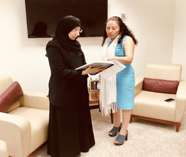 sonia-castro-visita-oficial-qatar-nicaragua